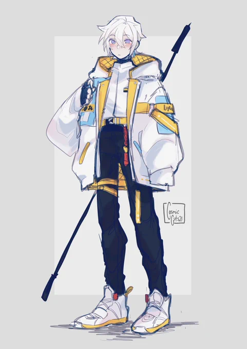 I absolutely speedran this but outfit swap with @kureiiro 👀❤️❤️❤️ what a cool outfit Weh 