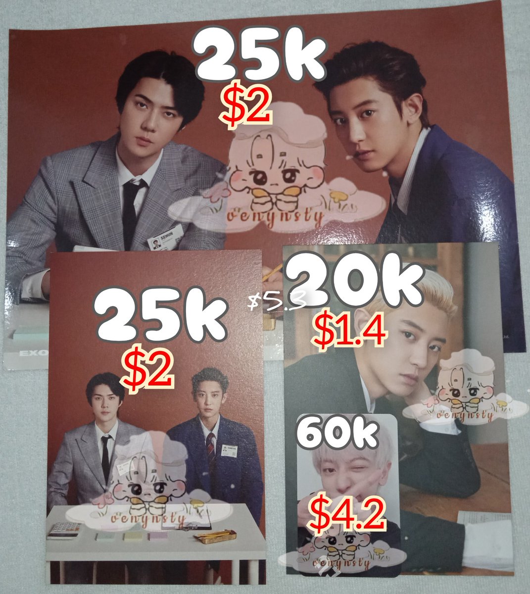 venynsty's tweet photo. [Help rt] 🙏🏻
WANT TO SELL IN RUSH
wts  • want to sell • lfb
exo merch, chanyeol xiumin baekhyun photocard Album 엑소 찬열 백현 시우민
~ price in pic
~ shopee
~ ww ok! ( paypal / local bank )

📍INA
tag: ina ph my sg usa br th poka poca album dftf Peaches obsession https://t.co/B88ndoDbf3