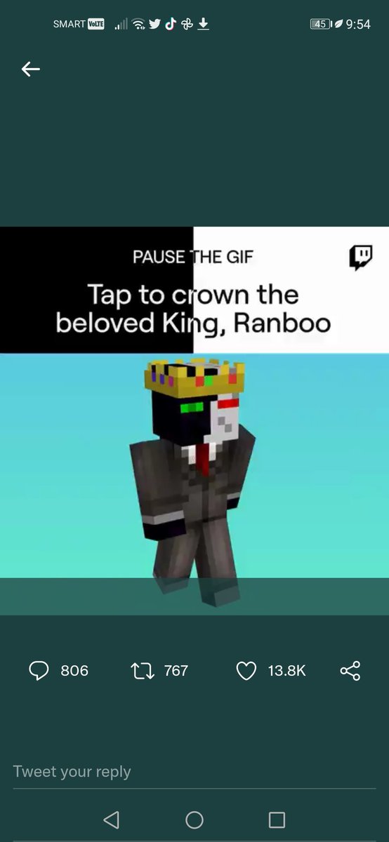 mehiscoolest's tweet photo. @Twitch @Ranboosaysstuff I did it https://t.co/bEvZ40OMeJ
