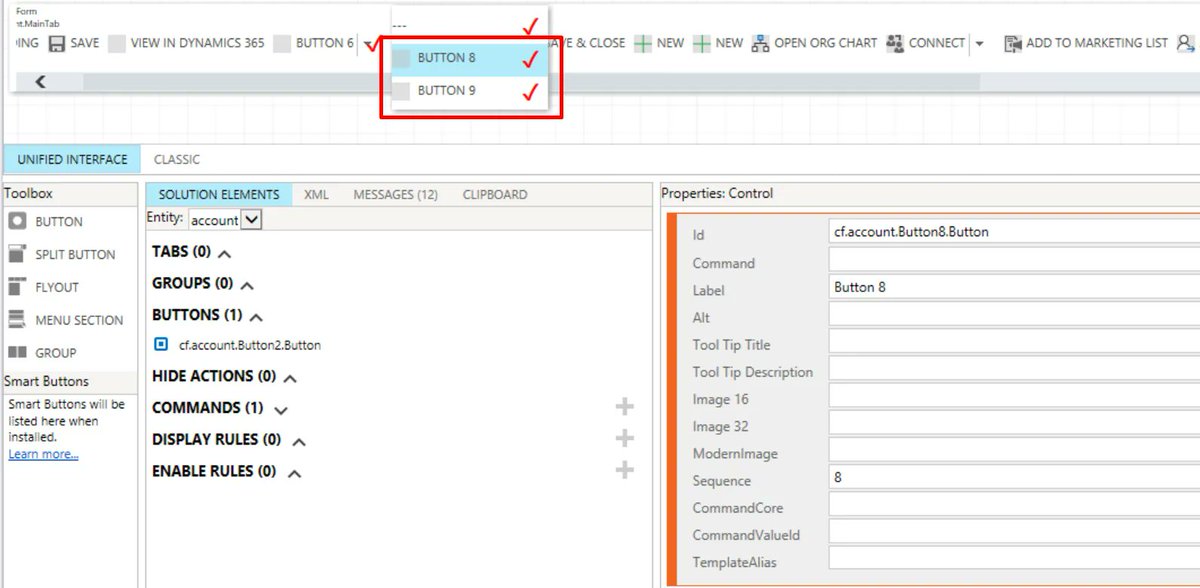 inogic's tweet photo. Create a Flyout menu for ribbons in Ribbon Workbench @priyesh_wngman7
https://t.co/tp1F8HuBuH
#XrmToolBox #PowerPlatform #RibbonWorkbench Dynamics365 #PowerApps https://t.co/EhMCF2PmeX