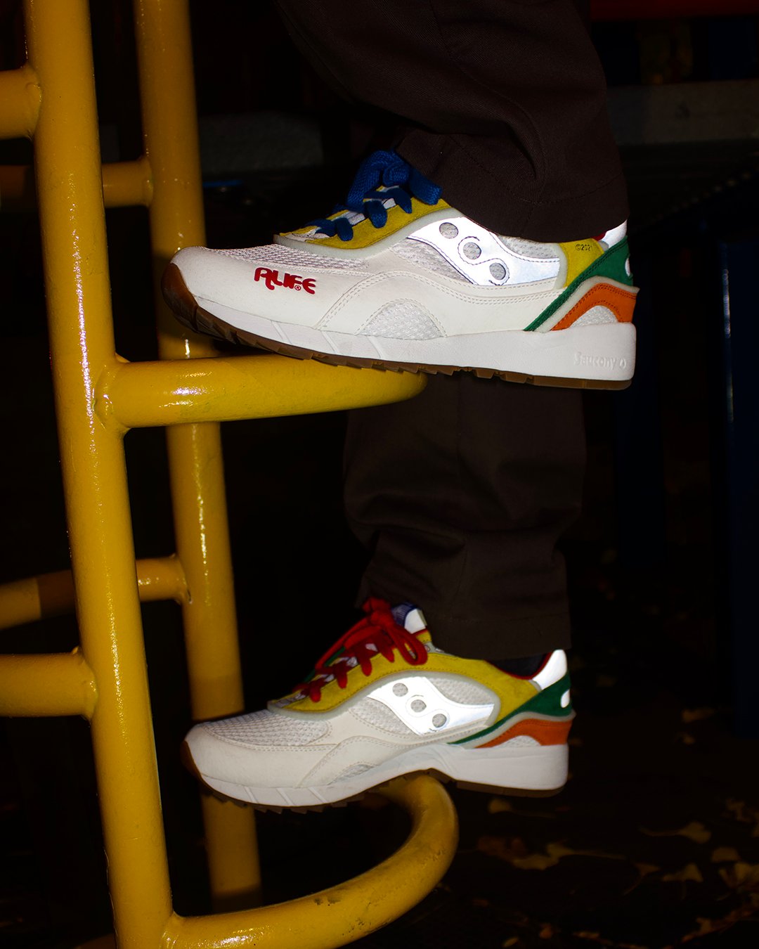 saucony shadow 6000 white multi