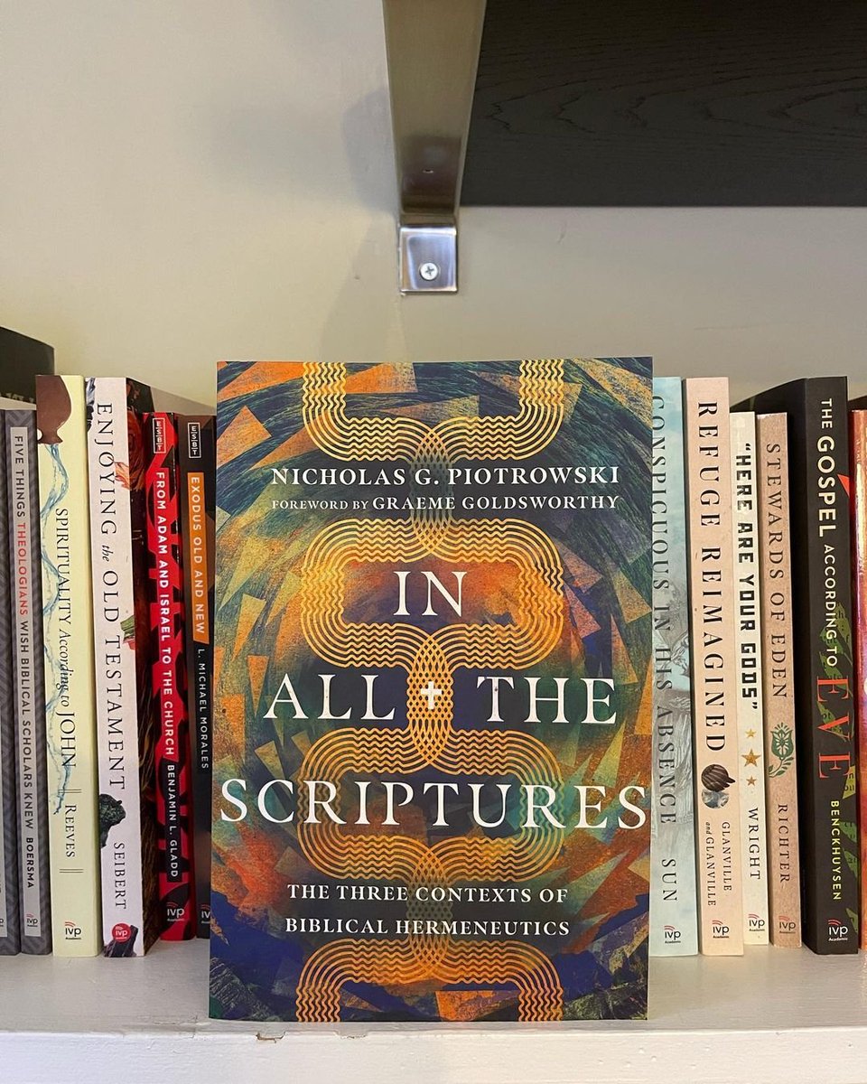 amgissing's tweet photo. Congrats to Nicholas Piotrowski, whose @ivpacademic book _In All the Scriptures_ releases today! An excellent hermeneutics text—
#takeandread #biblicalstudies #editorlife https://t.co/kVjgpDf2iY