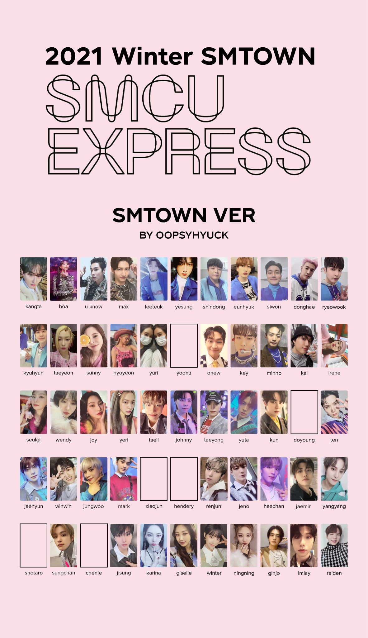 SMCU EXPRESS SMTOWN ver.　ウィンウィン caitlin on X: 