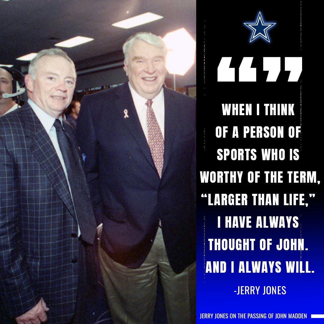 dallascowboys's tweet photo. Forever a legend. 💙 https://t.co/ds8Sf1KmLo