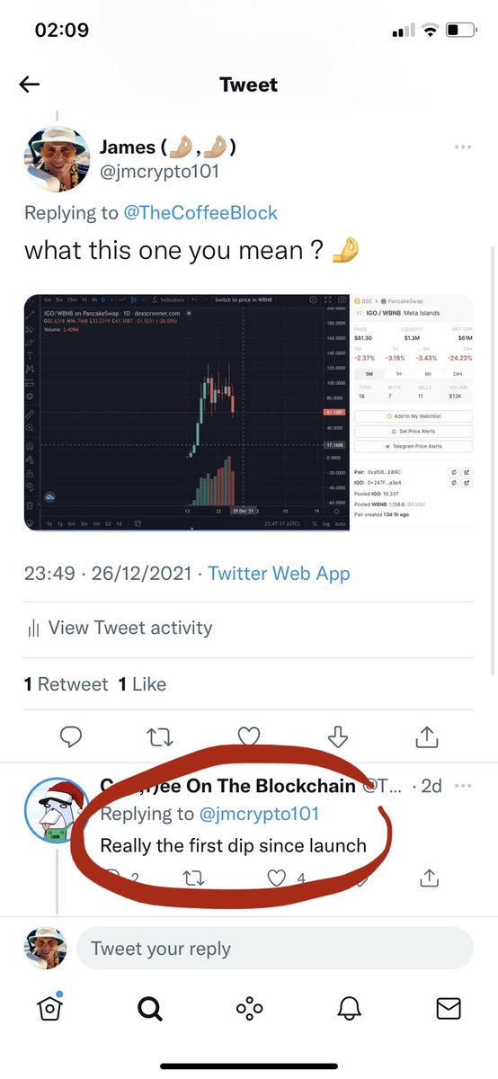 jmcrypto101's tweet photo. A short story #IGO #METAISLANDS #RUG https://t.co/G1BztgWPw5