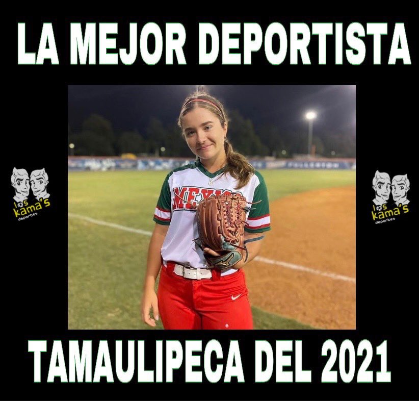 EDITH DE LEJÍA ES LA MEJOR DE TAMAULIPAS 🏆🥇🥎😍❤️

La oriunda de Aldama, Tamaulipas, fue subcampeona del Panamericano Junior Cali y quedó entre los 4 mejores lugares en el Mundial de Sóftbol juvenil representando a Mexico en este 2021.