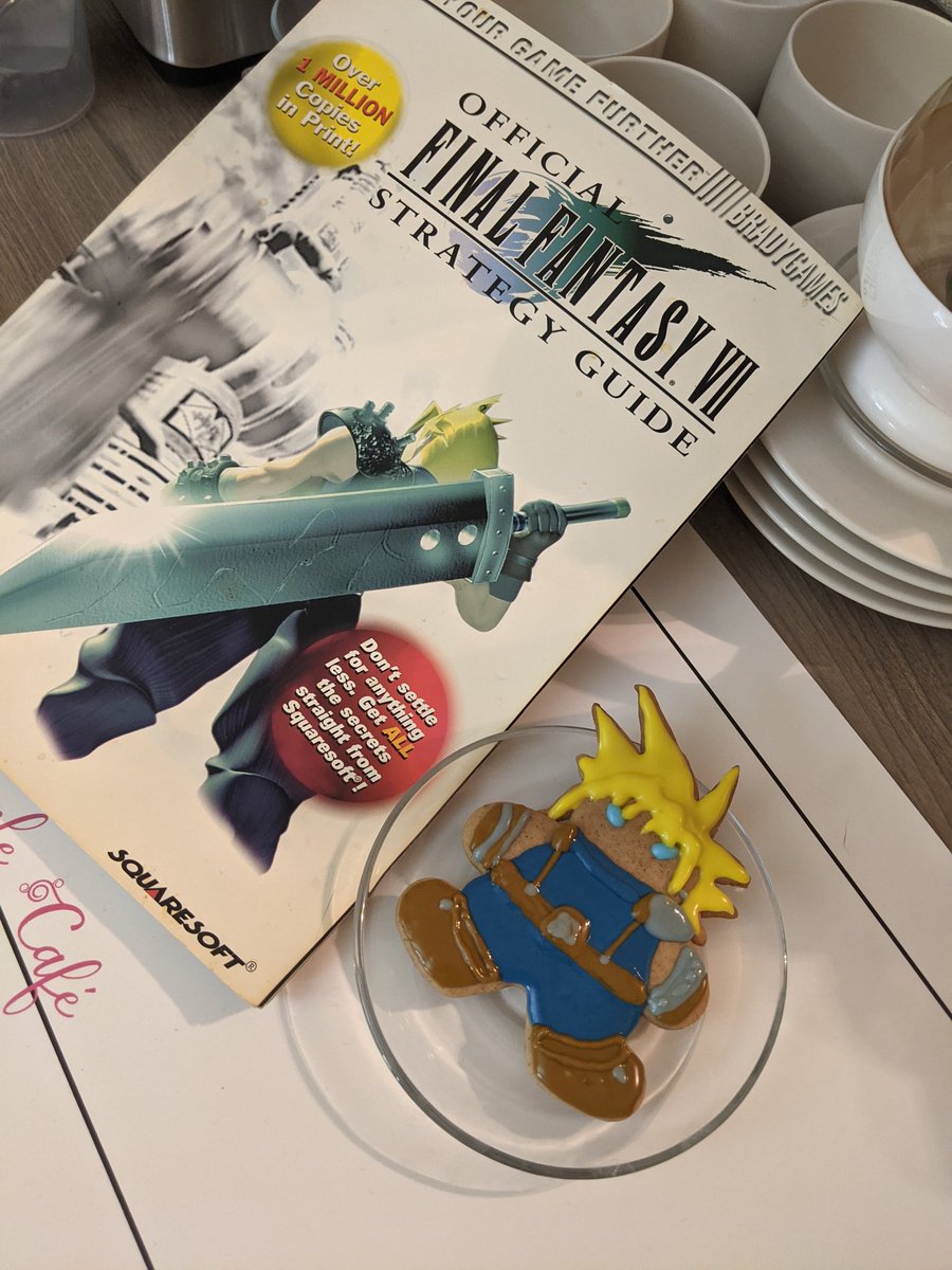 mooglecafe's tweet photo. As promised...#CloudStrife as a cookie!

#FFVII #FFVIIRemake #FF7 #FF7R #cloud_strife https://t.co/TZToJTLFsw