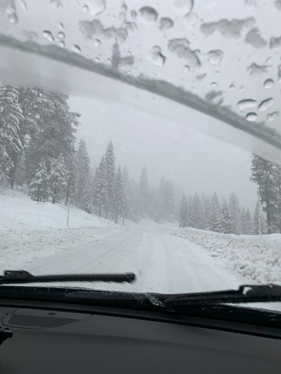BobaStocks's tweet photo. Almost home after 2 days stranded in Tahoe! Record snow in 51years &amp; all highways closed these past 2 days! Grateful we were able extend our cabin &amp; found alternative route to go back home.
Thank you for @CaltransDist3 for working continuously to clear up the road.Stay safe! https://t.co/2Fm96mAbfT