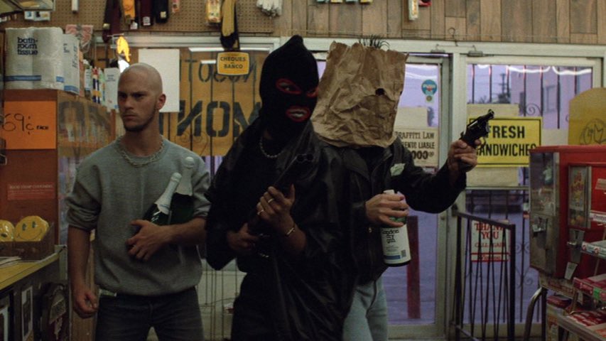 cinematicanarc1's tweet photo. REPO MAN

1984 Sci-fi/Comedy 

Repo man stars Emilio Estevez as Otto, suburban punk Rocker Who is conned into a gig as a repo Man by bud, played by Bud, involving car chases, violence, and a mysterious Chevy Malibu, with ties to extraterrestrials.  
#cultfilm #vhsclassic https://t.co/3YKCG8Uy4Y