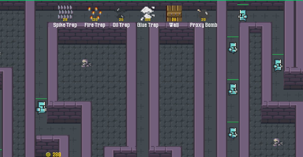 TipzJarStudios's tweet photo. Dev log - day 7
New map (2 sides!)
Also a new weapon, but not shown in action here
#devlog #towerdefense #indiedev #gamedev #indiegame https://t.co/e4ekRK6EfR