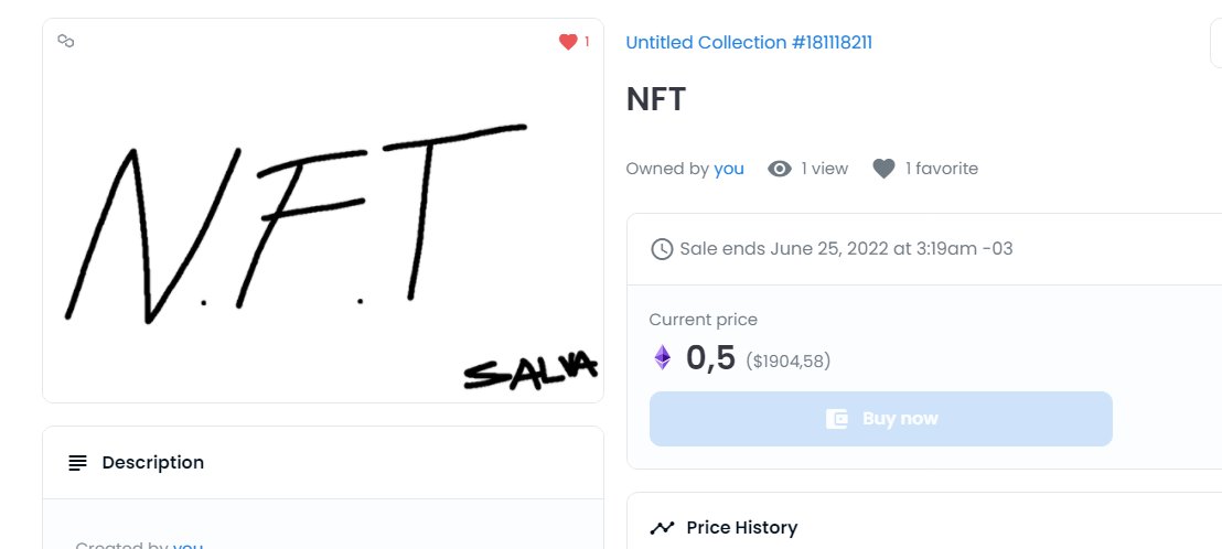 SalvaaD1's tweet photo. Gente hice un NTF esta baratito comprenlo que es único. https://t.co/YOfuki7rD5
wow #NTF #muchvalue #suchart https://t.co/2aYtOftlb1