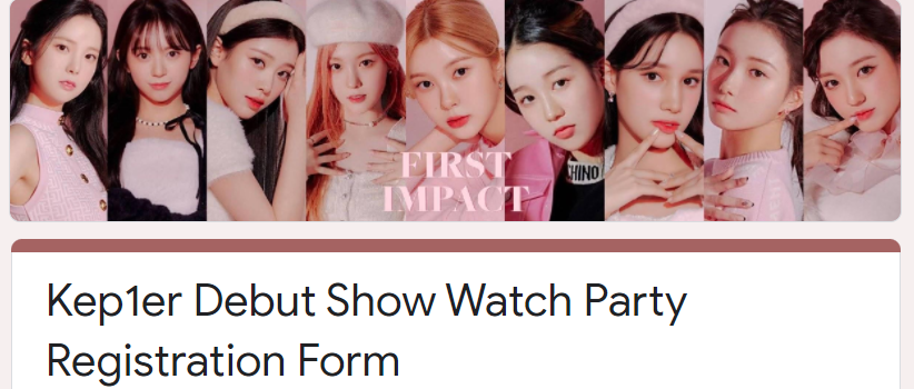 acarakpop_id's tweet photo. [RSVP - FREE] Kep1er Debut Show Watch Party to get Freebies Kit (100 pax only - First come first serve)
https://t.co/qphHWkT9XM

yang udah pasti dateng ayo daftar dulu pakai link diatas yaa! thankyou https://t.co/VeAP3SRES8
