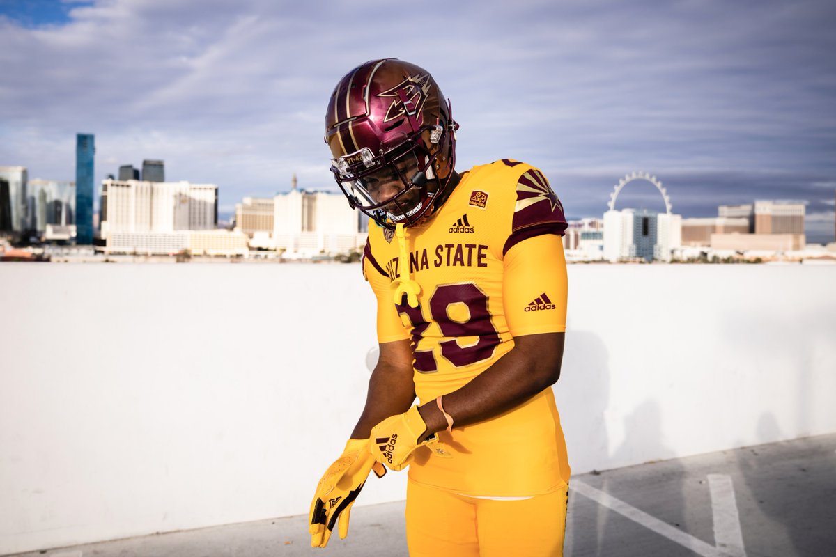 ASUFootball's tweet photo. The Strip.                                    The drip. https://t.co/LZgvQTDY39