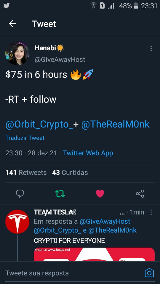 heytavao's tweet photo. @GiveAwayHost @Orbit_Crypto_ @TheRealM0nk ✌💜 https://t.co/qQtqGpH5ru