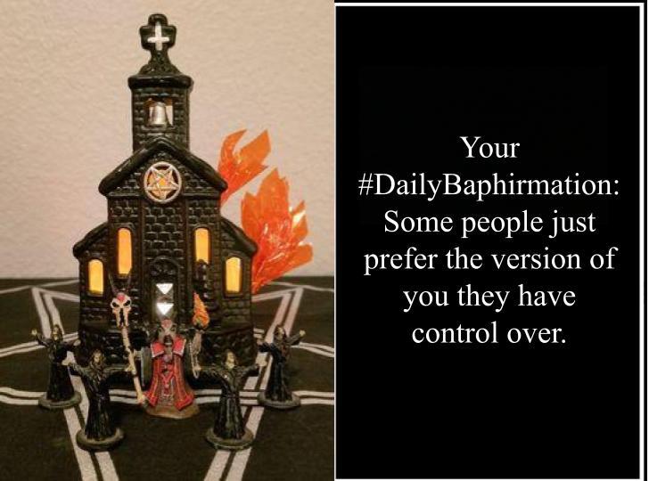 SatanicSF's tweet photo. #DailyBaphirmation https://t.co/AR6qUwdwoS
