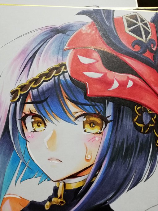 色紙進捗〜
エウルアさんが服着てないお影で間に合いそう。 