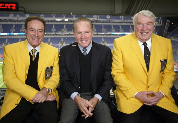 According to <a href="/EliasSports/">Elias Sports Bureau</a>, John Madden had a career record of 11-1-1 (.885 win pct) on Monday Night Football. That's the best MNF record of any coach all-time (min. 10 games). Madden called MNF on ABC from 2002-05.