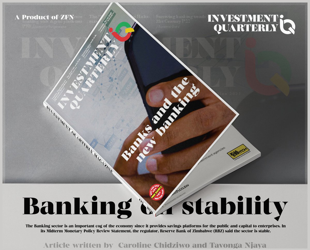 IQZimbabwe's tweet photo. “Banking on stability”
"The Banking sector is an important cog of the economy since it provides savings platforms for the public and capital to enterprises…"
Read this article for Free Online
https://t.co/GCWIaTts8j
#banking #Bank #Digitalplateform #profit #opportunity https://t.co/QwGeogm8vW