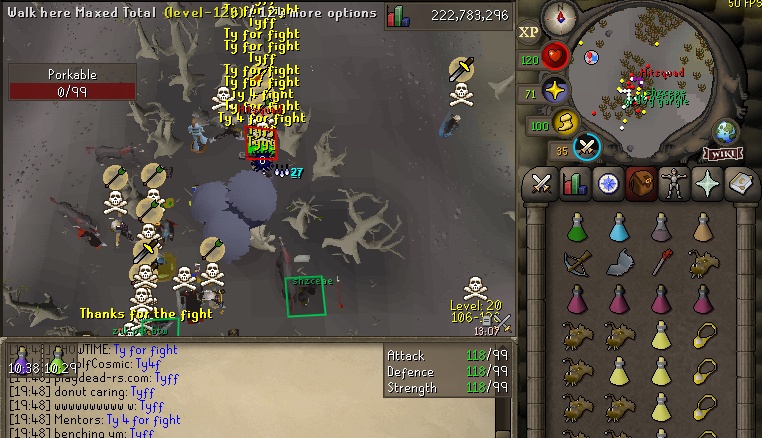 playdeadclan's tweet image. More clean action as we took on @TempestOSRS in a clean single spells fight today! TYFF 

topic: playdead-rs.com/index.php?/top…