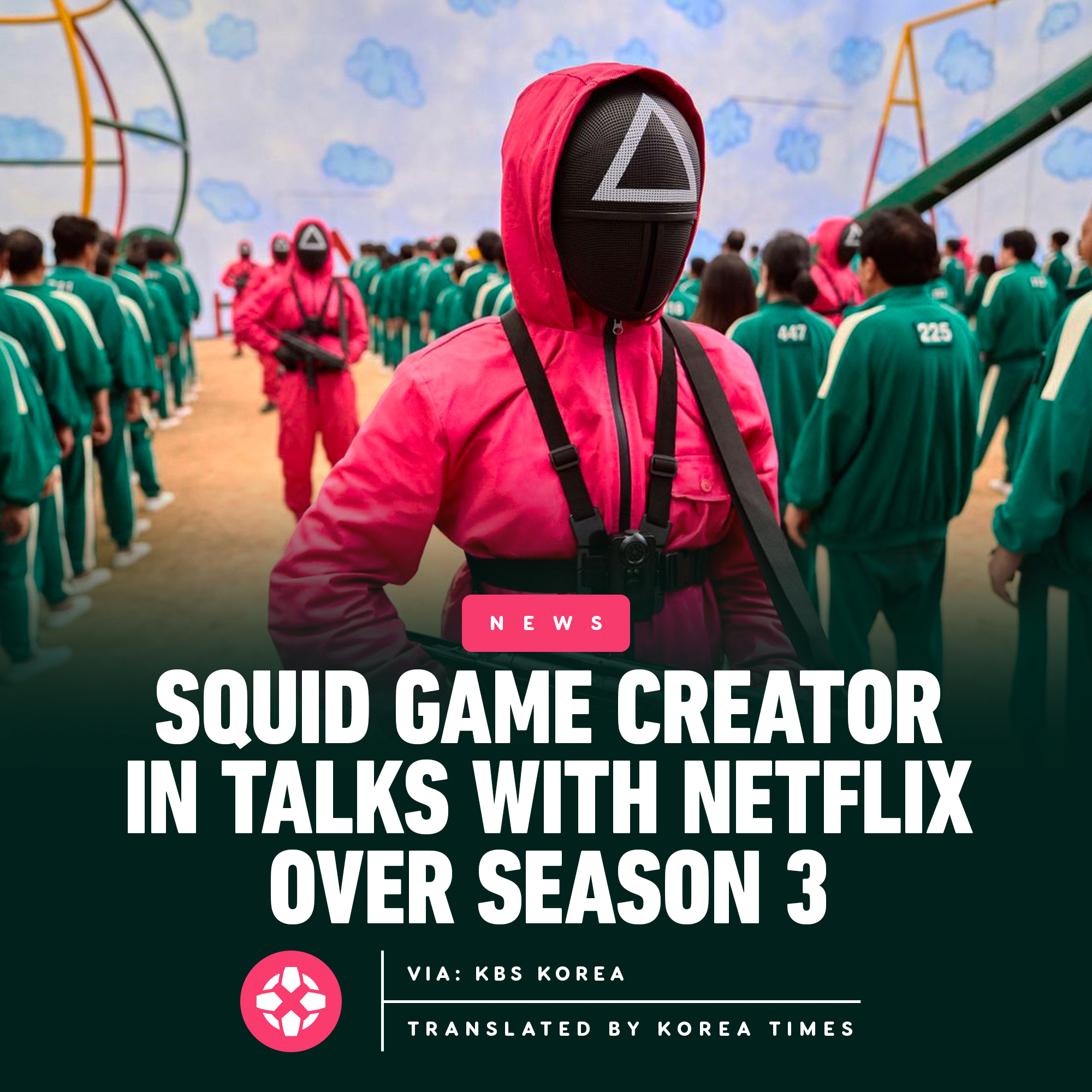 Squid Game creator already talking to Netflix about season 3
