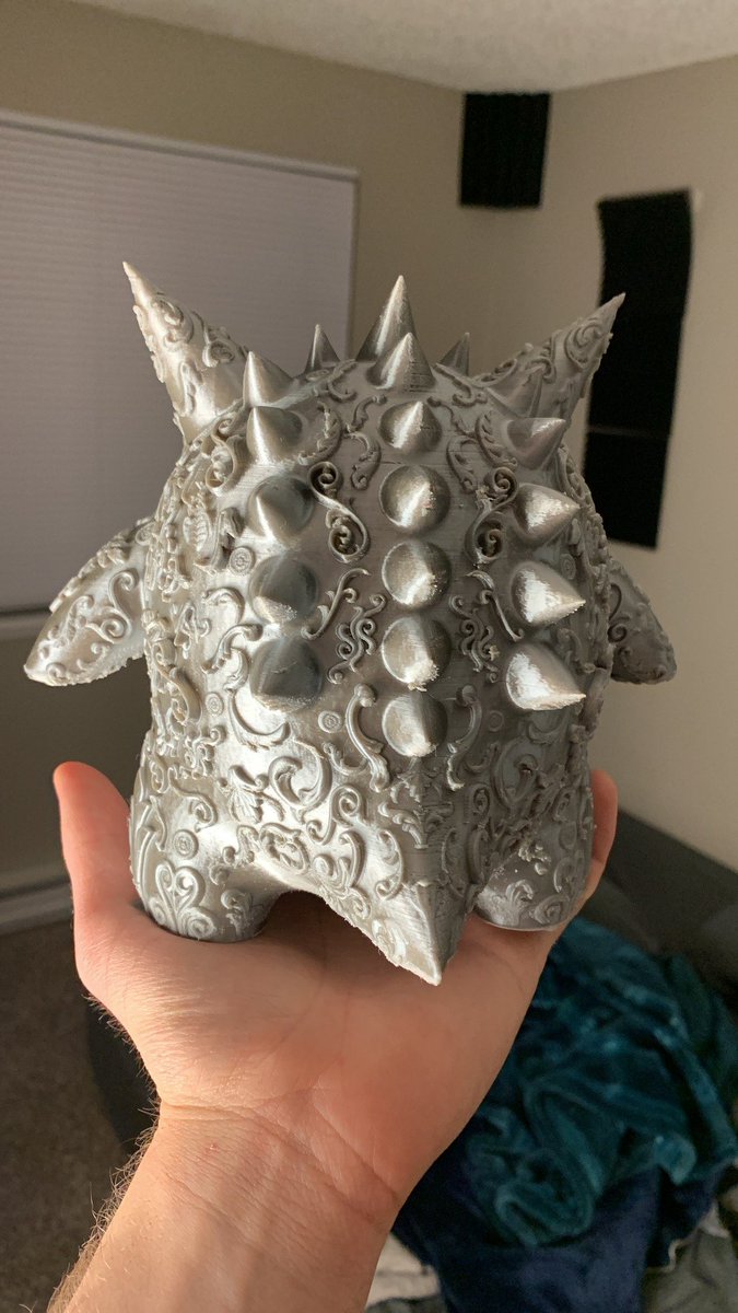 Sovol3d's tweet photo. What do you print recently?
The cool Gengar printed by Jeff Raines on his SV01😎
How many score will you give for this print if perfect is 10 points?
Stl: https://t.co/8gw6Xl39d9
SV01: https://t.co/f0UAOXAxQ6
#sovolsv01 #sovol #3dprinting #3dprint #3dmodeling #3D #3dart #3dmodel https://t.co/FvUc6wo7jq
