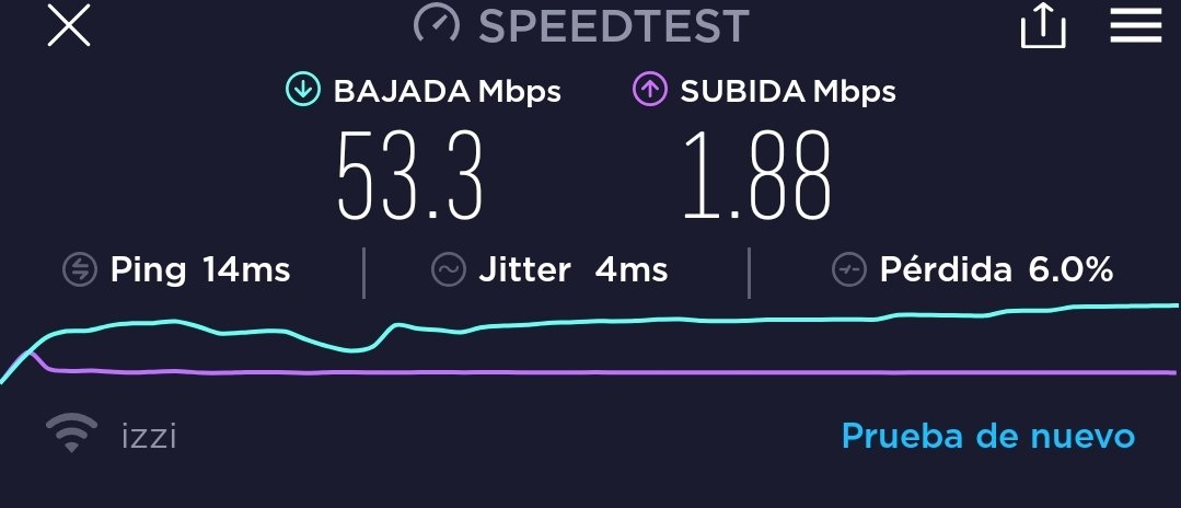 ivandamo's tweet photo. @izzi_mx es neta? Y en soporte técnico dicen que no pueden hacer nada para mejorar el throughput en subida. Bravo! Sigan así de mal! Y perderán un cliente muy pronto. https://t.co/tcvbKQbSZH