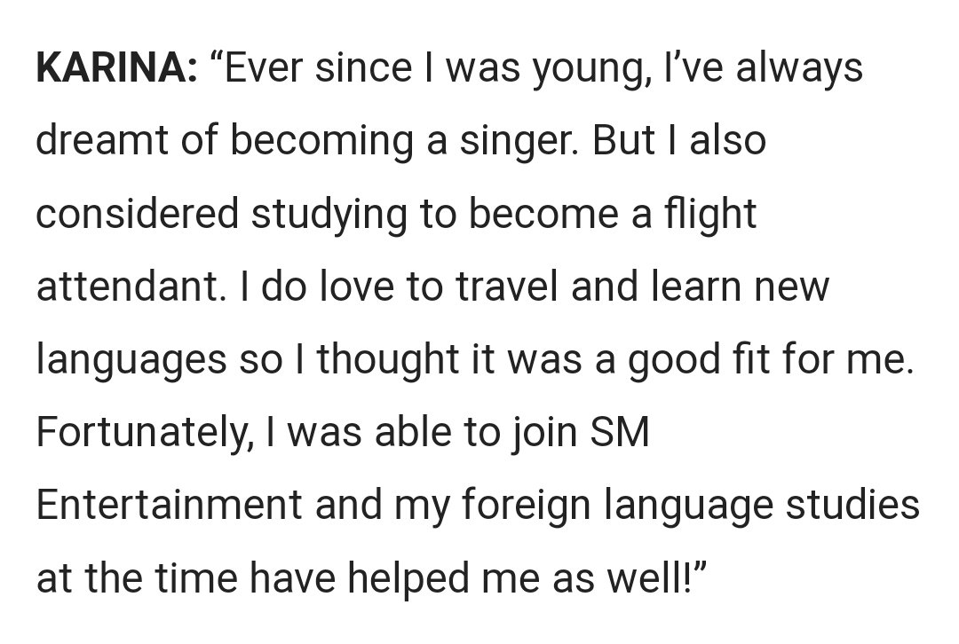 winterlymnjng's tweet photo. aespa's other dream if they weren't a kpop idol:

Karina - flight attendant
Giselle - actress
Winter - soldier
Ningning - singer

our maknae has been consistent from her childhood dream till now 🥺 https://t.co/oobCQZQt4Z