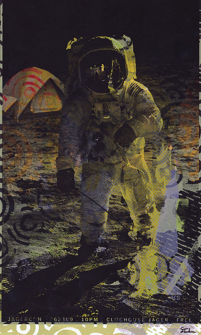 tenebrini's tweet photo. 😎TEST PRINT TUESDAY😎
Test prints are produced by testing colors before starting a screen-printed edition. Some are years in the making.
In space, no one can hear you scream for ice cream.
➡️ 25/25 collect for 0.5 $XTZ
➡️https://t.co/22tTu0Km23
#testprinttuesday #nftcollector https://t.co/vM44sgGUCS