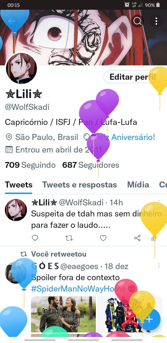 WolfSkadi's tweet photo. Amo os balões subindo https://t.co/E9tEmJA12h