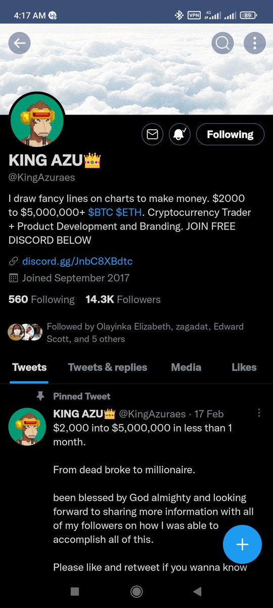 Mimi_O6261's tweet photo. @KingAzuraes @JANNY_OBI Been following since ages will be glad to be among the lucky winners 🙏 https://t.co/Jh4uP8XJG5