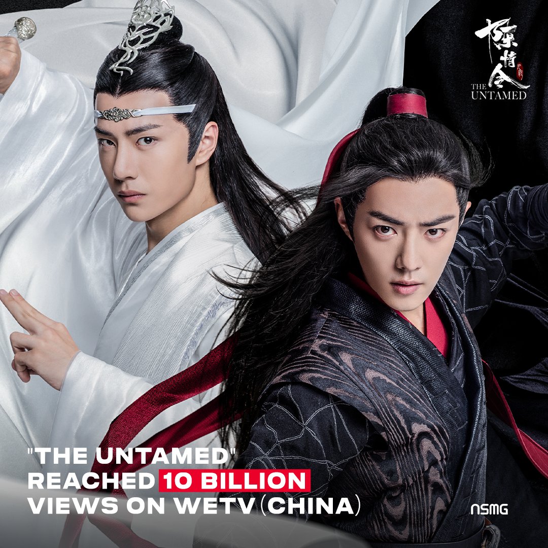NewStyleMediaG's tweet photo. Our beloved drama series #TheUntamed reached 10 billion views on WeTV (China)! Thank you for all the love and support! 

#陳情令 #ปรมาจารย์ลัทธิมาร #ปรมาจารย์หมื่นล้านวิว https://t.co/2boWJnyR3p