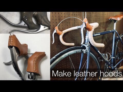 Brake lever restoration and make leather hoods (DIA-COMPE) youtu.be/-83qwM1-6G8 @YouTubeより