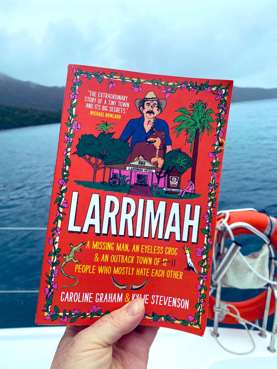 Anna Henderson (@annajhenderson) on Twitter photo Marooned & expectant, as a tropical low approaches the Coral Sea and finally settling in for this wild ride from <a href="/KylieMStevenson/">Kylie Stevenson</a> & <a href="/Caro_e_graham/">Caroline Graham</a>. Time for a deep dive into the mysterious disappearance of Paddy Moriarty (again). Hoping this book might help efforts to find him 🚨 Marooned & expectant, as a tropical low approaches the Coral Sea and finally settling in for this wild ride from <a href="/KylieMStevenson/">Kylie Stevenson</a> & <a href="/Caro_e_graham/">Caroline Graham</a>. Time for a deep dive into the mysterious disappearance of Paddy Moriarty (again). Hoping this book might help efforts to find him 🚨