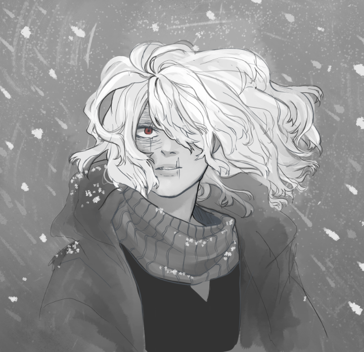 FragmentedHana's tweet photo. It's been snowing https://t.co/9OdQonhGPF