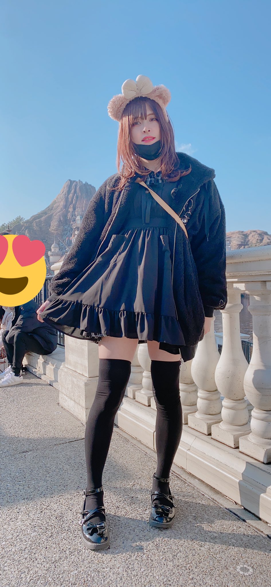 みさ 女装男子 21年最後のディズニーシーなうー ꇴ 女装してディズニーシーに行くのはやっぱり楽しい ᗜ ॱ 女装 女装男子 女装ディズニー T Co Zji30oewux Twitter