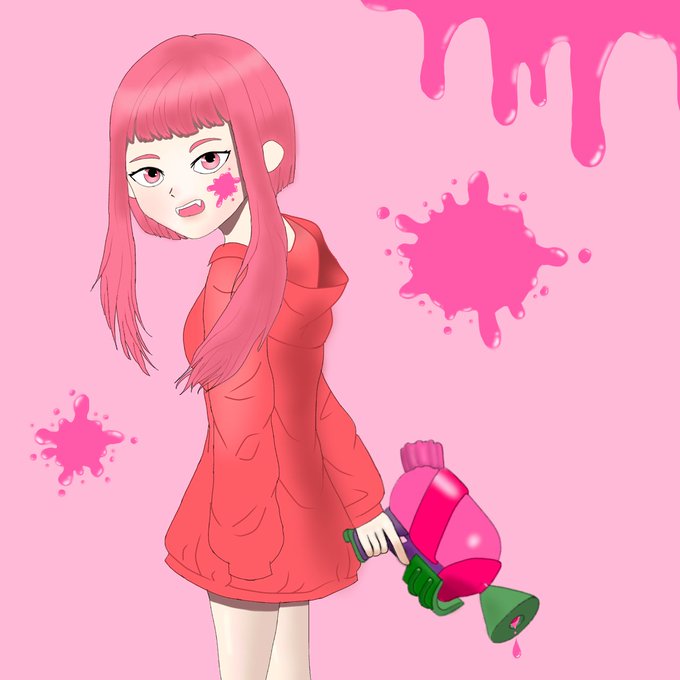 イカガールのtwitterイラスト検索結果