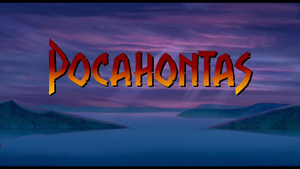 Pocahontas (Mike Gabriel, Eric Goldberg, 1995)

Title designer: Susan Bradley