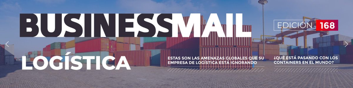 AmChamCol's tweet photo. La #logística es el tema central de la edición 168 de nuestra revista #BusinessMail. Compañías como @ZFbta, @dilifast, @ABC_CargoLog, @VarasInsurance y otros #AfiliadosAmCham participaron en esta entrega con varios artículos de interés.
 
Léala aquí 👉 https://t.co/H6zhiLydNr https://t.co/lK8ZWpZIaP