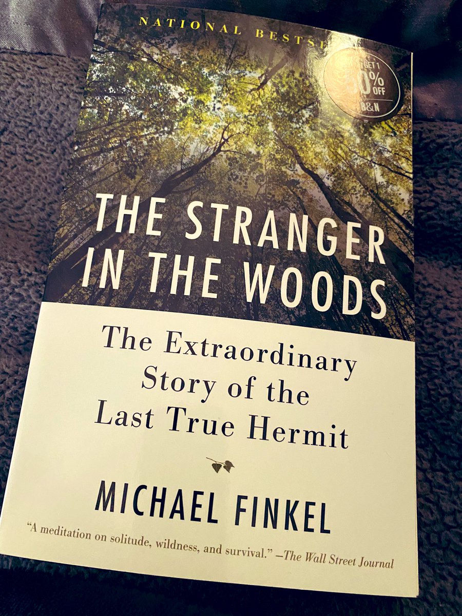 JJVHouse's tweet photo. What I’m reading now. I think I read the most during the winter than any other time of the year.  What are you reading? #TheStrangerInTheWoods #MichaelFinkel https://t.co/5eigmfXrSP