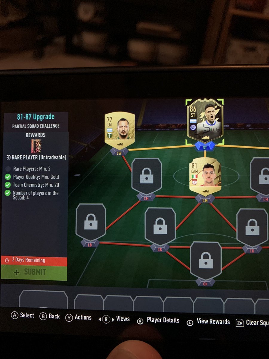 _luis_alberto_'s tweet photo. How is Lautaro Martínez Team of the Week card not a rare player @EASPORTSFIFA ??  Please fix. https://t.co/9kdJtDPAUW