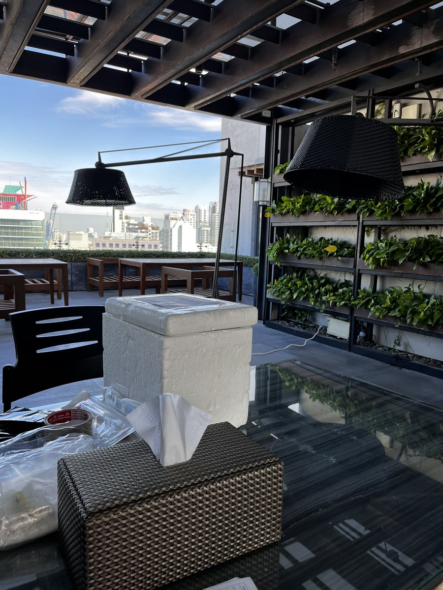 kridesco's tweet image. Getting to Thailand is undeniably longer and harder with loungy PCR test centres built on hotel rooftops but here’s what definitely didn’t change: Thais still think I’m local and understand Thai 😁