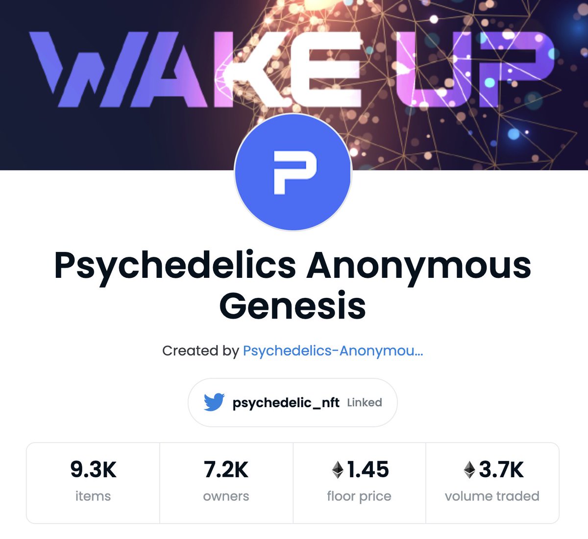 LFG <a href="/psychanon/"></a>!! unreal stats. Truly believe that the single whitelist mint is the way to go &amp; that we will ALL be rewarded for it. Kudos <a href="/BAYC2745/">voltura.eth</a> &amp; team on a job well done

- 7.2K owners (<1.3/owner)
- 0.088E --> 1.45E (16.5x 😱)
- 308 on OS (3.2%) available (275 BN/33 A)