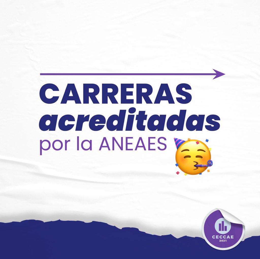 ceccaeuca's tweet photo. Felices de anunciar que las carreras de Marketing y Comercio Internacional están acreditadas por la ANEAES🙌🏼✅ https://t.co/qwhLToz87N