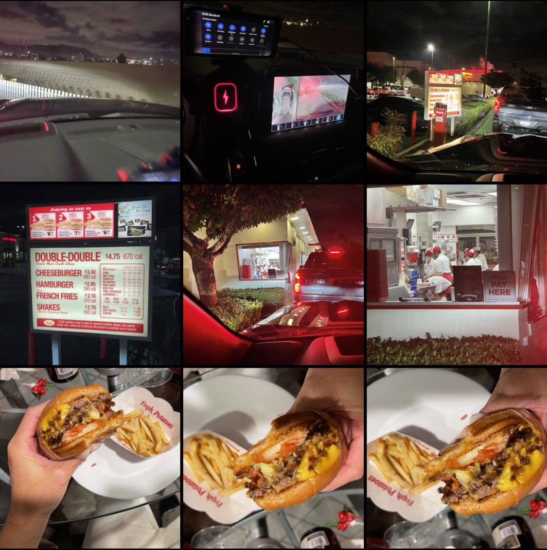 bobyosh's tweet photo. 昨夜は
　#InNOutBurger の
　　#DoubleDouble 🍔

LAX空港
オーストラリアからの
　お客様が　
#インアンドアウト　の
　#ハンバーガー を
　食べてみたいから寄ってと

なんでもどーぞ
　と言われ
　　遠慮なく

#バニラシェイク と
　#フライドポテト🍟 の
コンボを

　#奢ってもらいました 🥰 https://t.co/9B3EvWrEyL