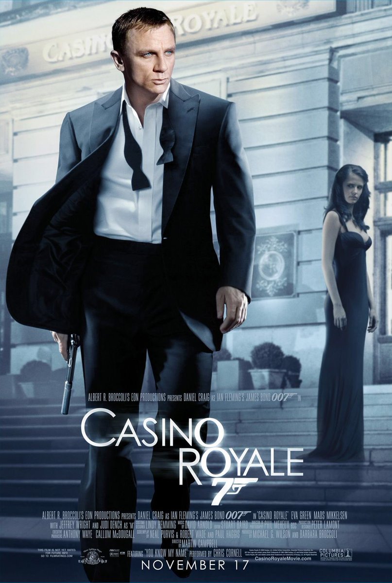 falcon4489's tweet image. 2. Casino Royale