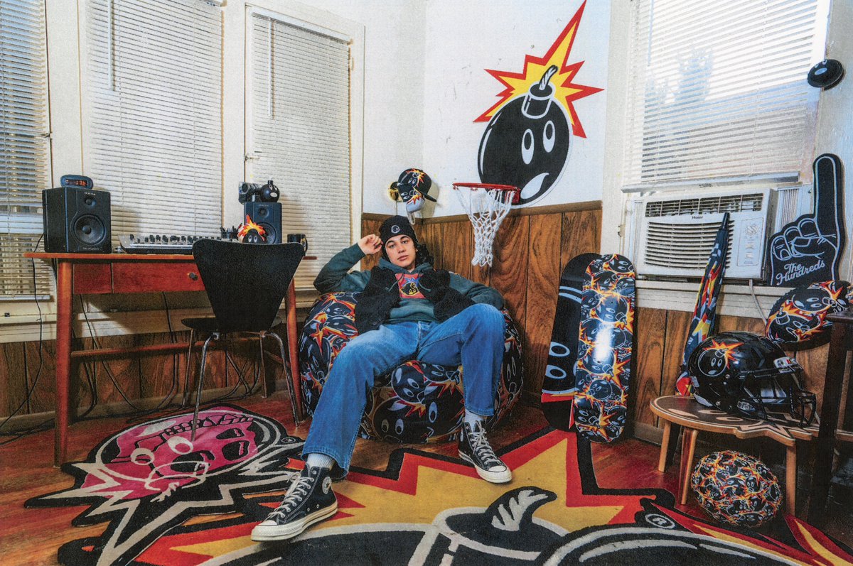 The Hundreds tweet media