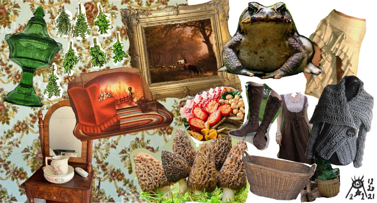 StarGazer2o2's tweet photo. Mood board for an artfol challenge. I had fun with it!
#art #artistsontwitter #mood #moodboard #cottagecore #cottage #digitalart #imdoingmybest https://t.co/mqkLhRAHD2