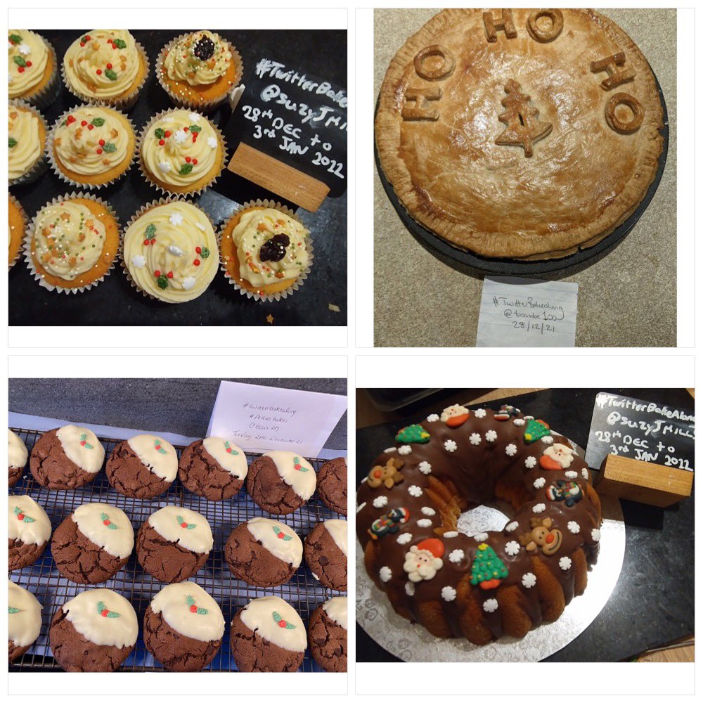 Rob_C_Allen's tweet image. We continue our #FestiveBakes with these fabulous bakes from our #TwitterBakeAlong #BakingCommunity