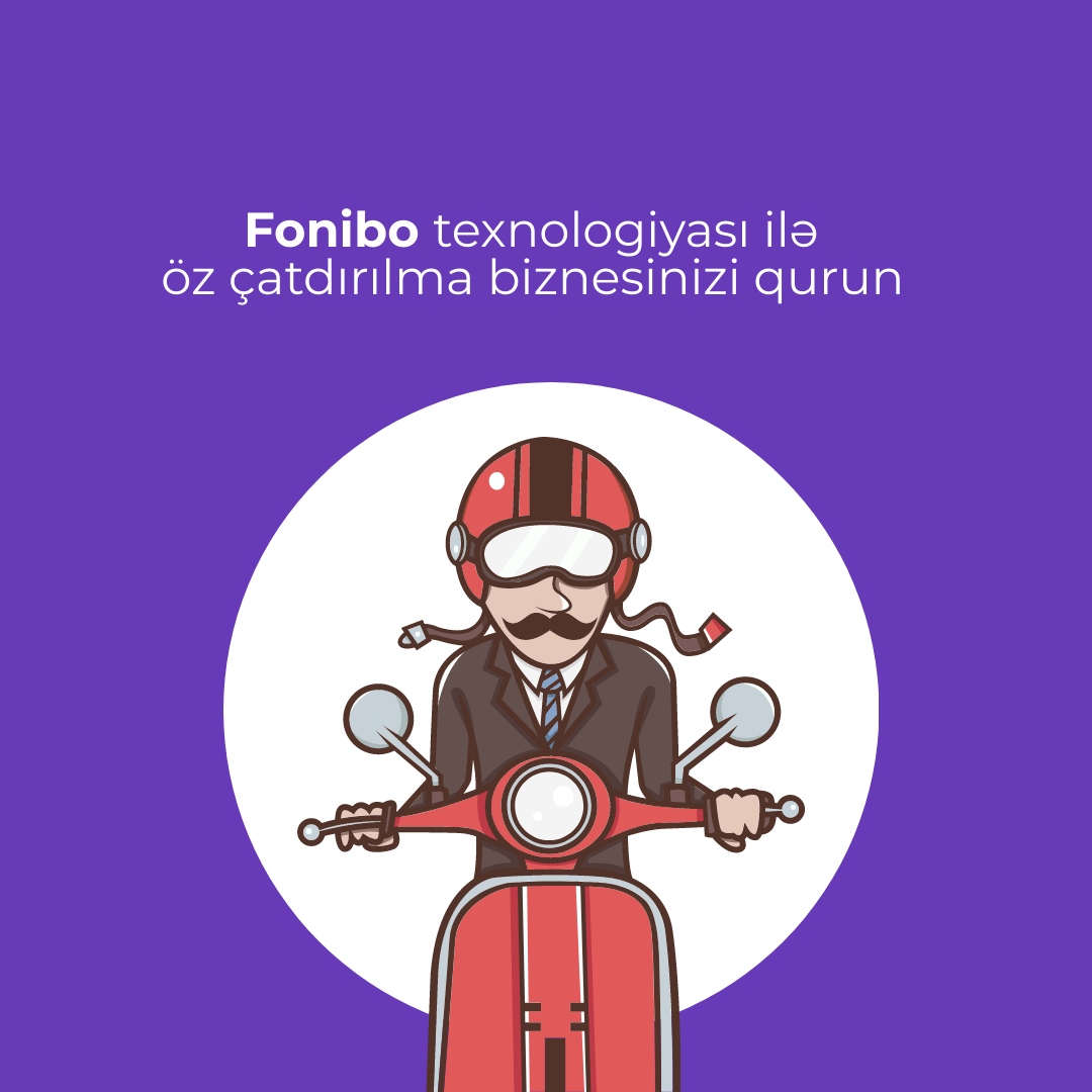 Fonibo Françayzinq ilə öz çatdırılma biznesinizi qurun. Müraciət üçün apply.fonibo.com/franchise ☕