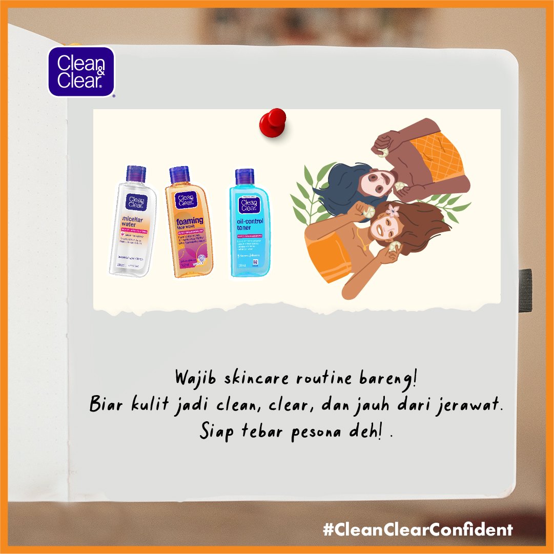 Kamu dan sahabatmu pasti pengen ngelakuin banyak hal bareng kan? Nah, ini dia bucket list yang harus kamu punya bareng sahabatmu. Yang terakhir bisa bikin kalian makin percaya diri, lho! Yuk share ini ke sahabatmu! #CleanClearConfident